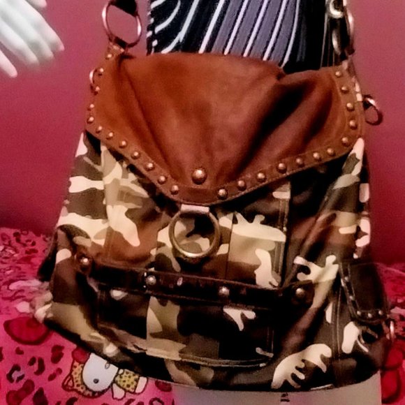 Kathy Van Zeeland Bags Kathy Van Zeeland Camo Hobo Bag Poshmark